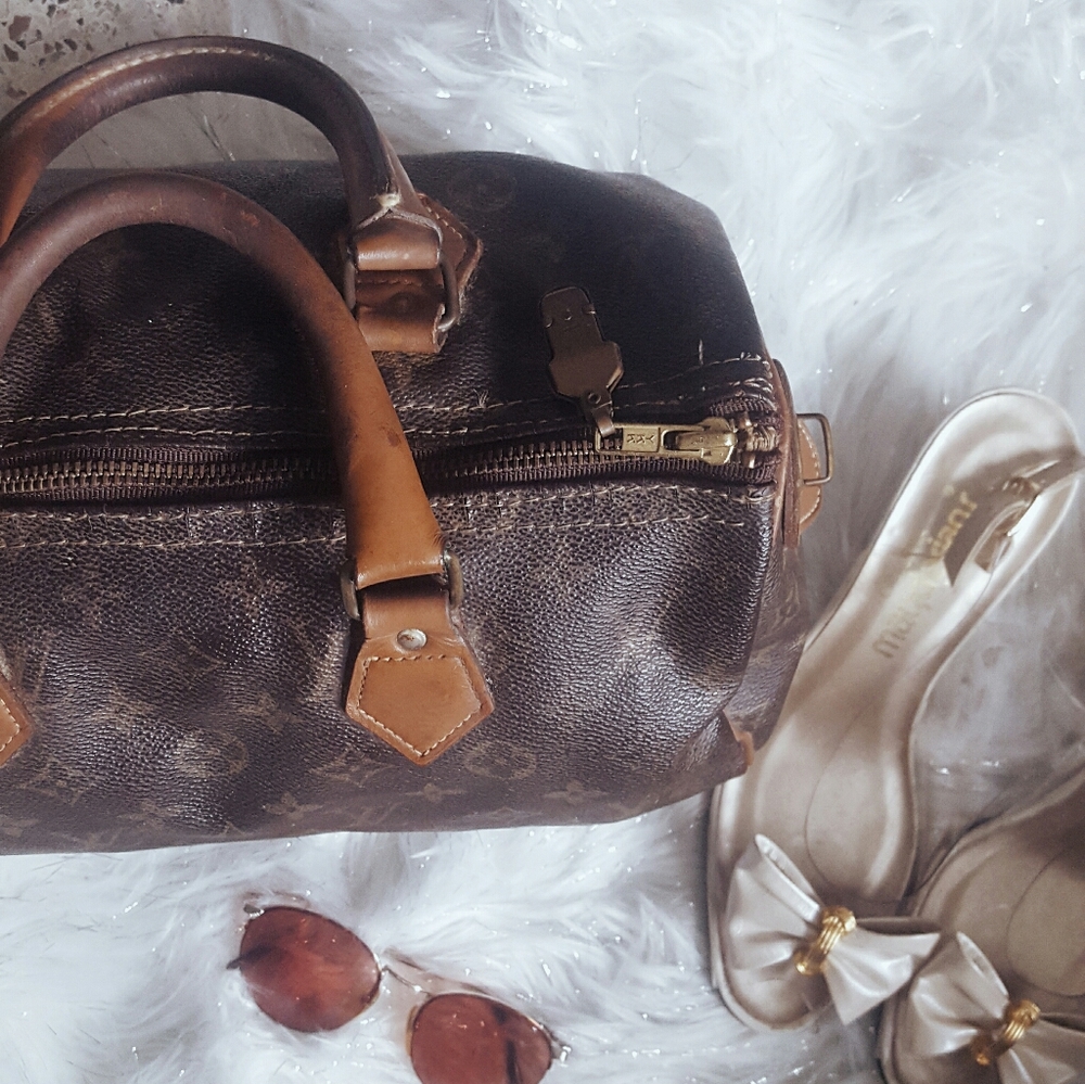 Vintage Late 70's Louis Vuitton Speedy 30